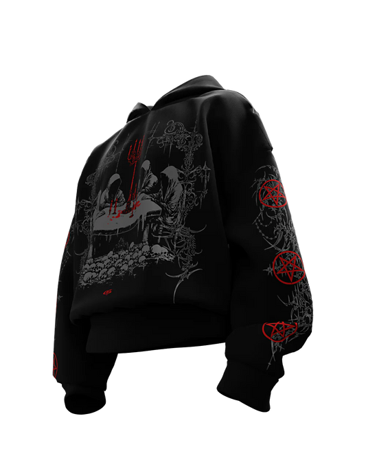 Ritual Black Oversized Hoodie