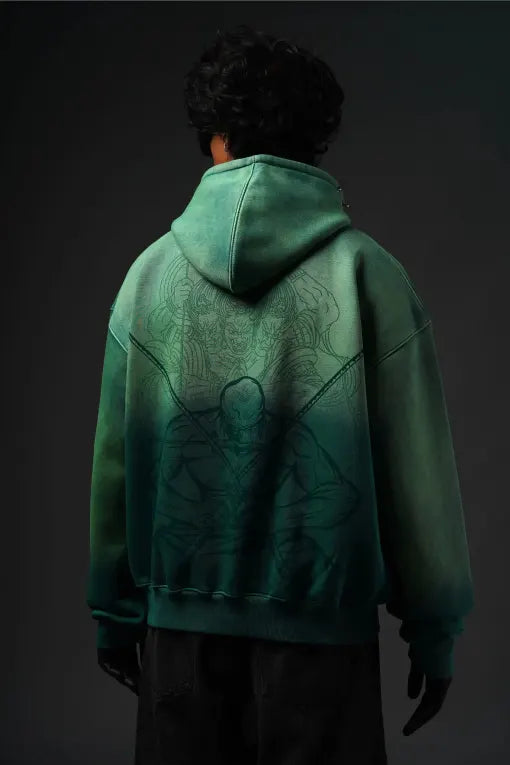 Ashura Green Hoodie ZORO