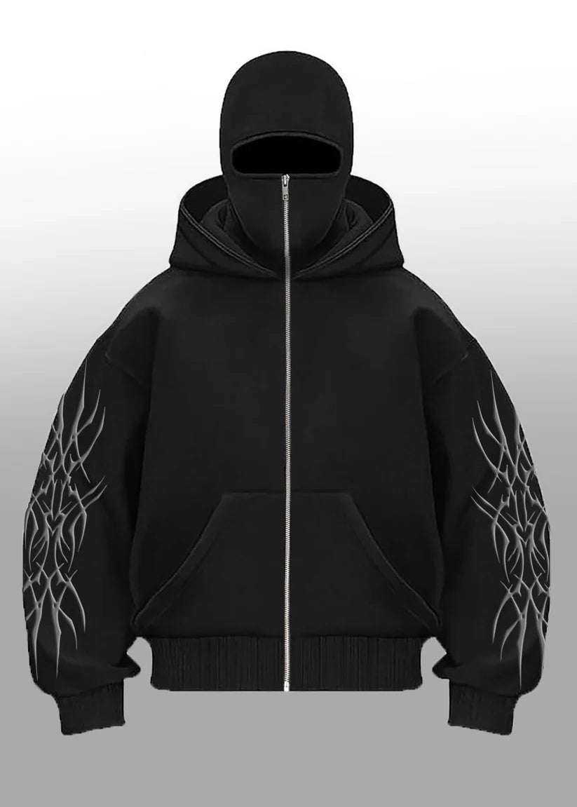 JIN WOO BALACLAVA ZIPPER