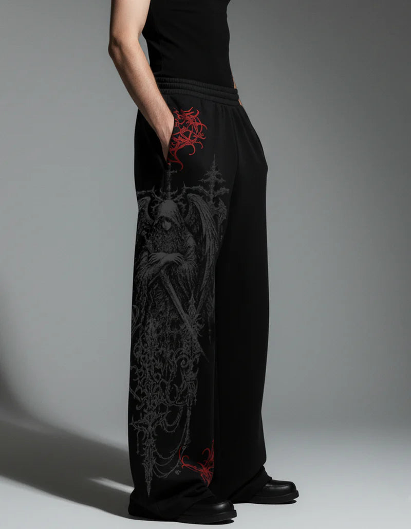 Witch Unisex Straight Fit Baggy Pants