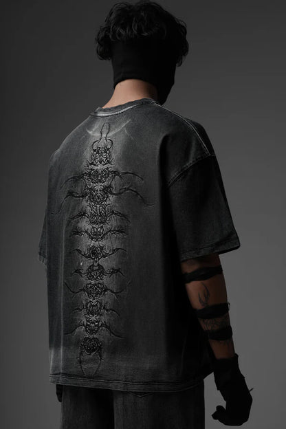 Centebrae - Cut N Stitched Washed Tshirt