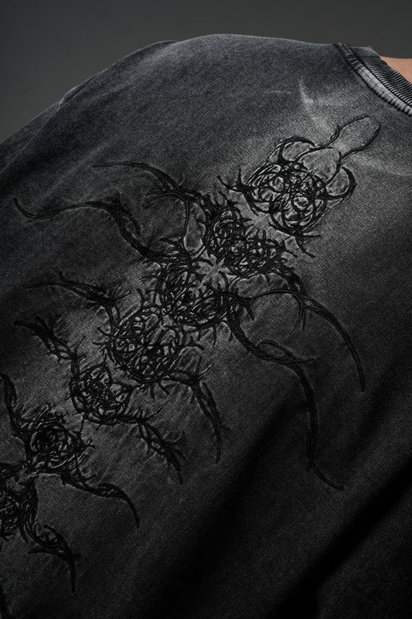 Centebrae - Cut N Stitched Washed Tshirt