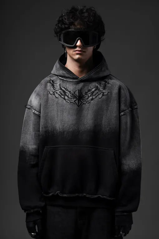 Berserking Menace Grey Hoodie