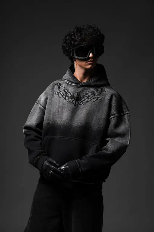 Berserking Menace Grey Hoodie