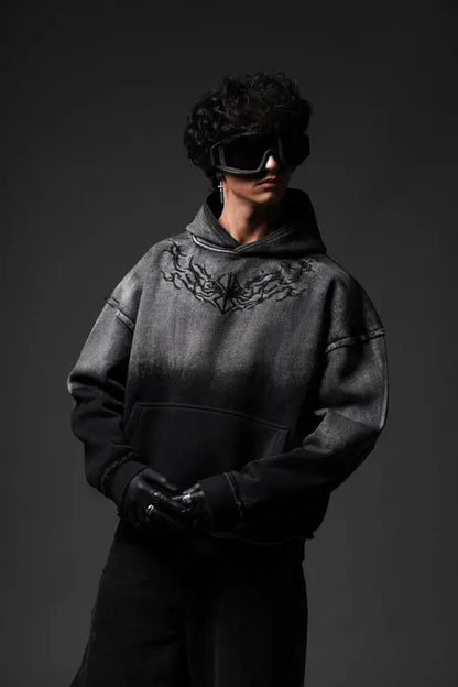 Berserking Menace Grey Hoodie