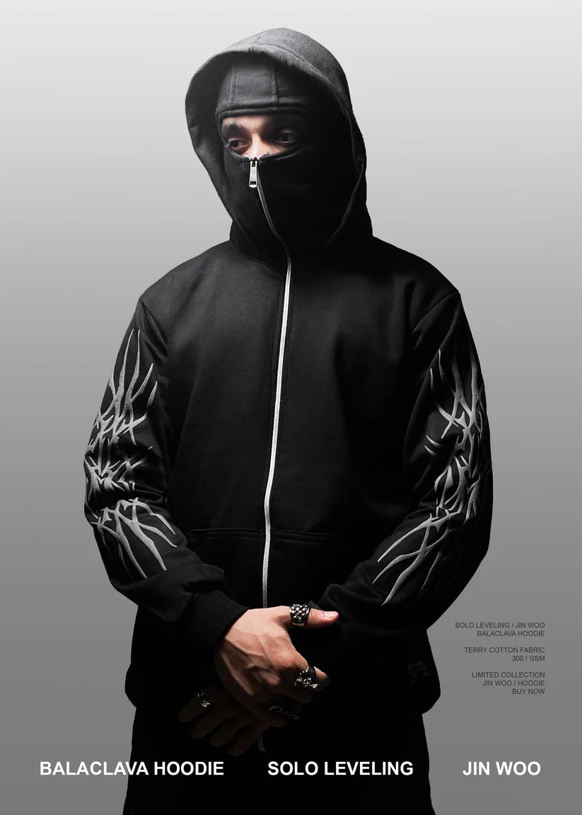 JIN WOO / BALACLAVA ZIPPER